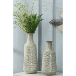 Two-Piece Metal Damask Vase Set 19 Two-Piece Metal Damask Vase Set -Garden 957931 8 0cfc1064 c8d7 40ba a5f4 45854b15e330