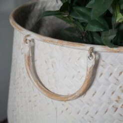 Two-Piece Shabby-Chic Two-Tone Metal Vase Set -Garden 957938 2 f03eeeae 8f67 4b97 a0ca 268201cb64eb