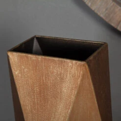 Two-Piece Gold Metal Vase Set -Garden 957971 5 5b2fbee4 3229 4845 bedc 244bf1600493