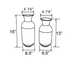 Two-Piece Iron And Wood Vase 13 Two-Piece Iron And Wood Vase -Garden 958089 4 3710d705 574a 48e0 b473 149acb0e8817