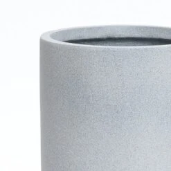 LuxenHome Concrete-Look Planter – Gray Round MgO Pot With Drainage Hole 14 LuxenHome Concrete-Look Planter – Gray Round MgO Pot With Drainage Hole -Garden GUEST 0294440b aa1a 49bf b63a db61e3cf434c