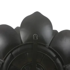 LuxenHome Green, Gold, And White Metal Flower Wall Decor -Garden GUEST 064df499 46a7 4107 92b6 88370d7f14c4