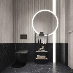 LuxenHome 4-Shelf 58.3" X 23.62" W Wood And Metal Ladder Bookcase. -Garden GUEST 06ae3278 1d81 4dd0 a045 428be0df2b92