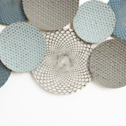 LuxenHome Metal Wall Art 47-Inch Large Wall Decor Hanging Sculptures Distressed Multi-Color Pastels Metal Accent Artwork Decorations Multicolored 15 LuxenHome Metal Wall Art 47-Inch Large Wall Decor Hanging Sculptures Distressed Multi-Color Pastels Metal Accent Artwork Decorations Multicolored -Garden GUEST 089c8077 081e 442f 8d60 83cd76ce3539