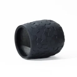 LuxenHome Round Black Geometric Planter – Indoor/Outdoor MgO Pot With Drainage Plug 17 LuxenHome Round Black Geometric Planter – Indoor/Outdoor MgO Pot With Drainage Plug -Garden GUEST 0a244def 73d4 4cdd 9e16 804d00773f0b