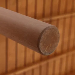 LuxenHome Natural Solid Wood 6-Person 59-Inch Long Rectangle Outdoor Dining Table Brown 15 LuxenHome Natural Solid Wood 6-Person 59-Inch Long Rectangle Outdoor Dining Table Brown -Garden GUEST 15414270 33f9 47c1 a96d 12f2b201c005