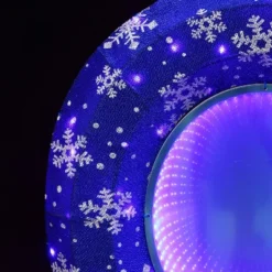 LuxenHome 3-Piece Multi-Color JOY Holiday Decoration With Lights For Indoor And Outdoor Red, Blue, Green -Garden GUEST 164105db d6d5 4f12 af52 befac4bd80f8