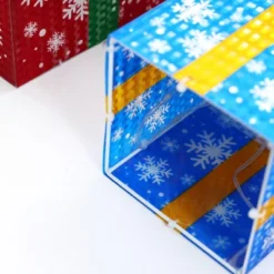 LuxenHome Set Of 3 Colored Presents Lighted Holiday Decoration Multi-Color -Garden GUEST 1a86f6ab 00ed 4769 962a 69b7f6a8abd4