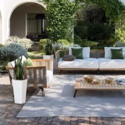 LuxenHome Square Tapered 18.5" H House Planters, Indoor & Outdoor White 22 LuxenHome Square Tapered 18.5" H House Planters, Indoor & Outdoor White -Garden GUEST 25305e06 05ad 40e9 acbd 8e0c7edc7f35