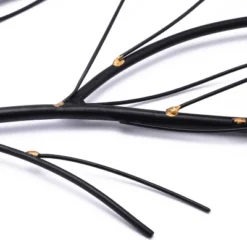 LuxenHome Black Metal Branch Wall Art Home Decor -Garden GUEST 25e22d08 5aae 4163 851c 3024bc01396e