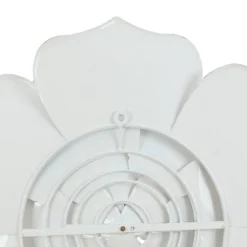 LuxenHome White And Gold Flower Metal Wall Decor -Garden GUEST 267e4590 8169 49bd 815f 229728a9903e