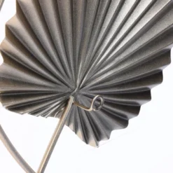 LuxenHome Gold Palm Leaf Metal Ornamental Wall Decor Wall Art -Garden GUEST 2809c9f6 76ec 4d44 a981 bcd8a81d5c60
