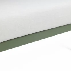 LuxenHome Outdoor Aluminum With Wood-Style Plastic Loveseat Sofa With Cushions And Coffee Table Set -Garden GUEST 28f70cd2 bf96 4836 bf35 3901e07ddeec