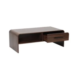 LuxenHome 47'' Coffee Table With Storage, Walnut Finish Wood 2-Drawer Open Storage Center Table With Rounded Corners For Living Room Brown 18 LuxenHome 47'' Coffee Table With Storage, Walnut Finish Wood 2-Drawer Open Storage Center Table With Rounded Corners For Living Room Brown -Garden GUEST 2b9df078 8e0f 49f7 bb4e 5678d3a8f04a