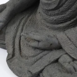 LuxenHome 19.75" Gray MgO Meditating Buddha Garden Statue 12 LuxenHome 19.75" Gray MgO Meditating Buddha Garden Statue -Garden GUEST 4289a628 c4e5 4e9a ab23 9664c7f9d3e7