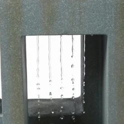 LuxenHome Patina Stone Gray Cement Double Column Outdoor Fountain With LED Lights 7 LuxenHome Patina Stone Gray Cement Double Column Outdoor Fountain With LED Lights -Garden GUEST 475fcff3 eae2 48d3 8b56 4ee1d4edb5d6