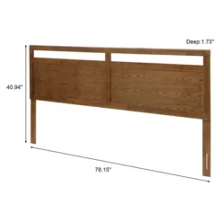 LuxenHome Farmhouse Double Panel Wood Headboard, King Brown 17 LuxenHome Farmhouse Double Panel Wood Headboard, King Brown -Garden GUEST 47e05559 35a4 4490 8e9d b7e60dbc07a2