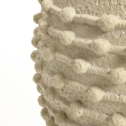 LuxenHome Coastal Beige Mgo 16.5-Inch Round Planter 12 LuxenHome Coastal Beige Mgo 16.5-Inch Round Planter -Garden GUEST 5c0be297 1785 45f5 ac21 6bf85d8c3ca5