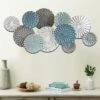 LuxenHome Multi-Color Metal Floral Layered Plates Wall Decor 2 LuxenHome Multi-Color Metal Floral Layered Plates Wall Decor -Garden GUEST 5c6fb240 3c80 4cda 8cea 83acba3192f5