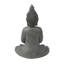LuxenHome 21.75" Gray MgO Meditating Buddha Garden Statue 15 LuxenHome 21.75" Gray MgO Meditating Buddha Garden Statue -Garden GUEST 5ec2c833 6573 475c bb24 7997b8db2308