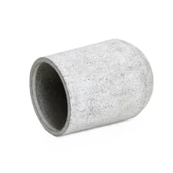 LuxenHome Tapered Concrete-Look Planter – Decorative MgO Pot For Garden Or Home -Garden GUEST 601fcdab 4d54 4296 90c6 f177d32aef5d