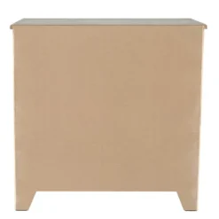 LuxenHome Distressed White And Gray Wood 1-Door Storage Wine Cabinet -Garden GUEST 6169f57b 7f7a 4e22 a261 b4b0eafaa198