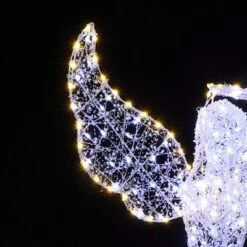 LuxenHome 5Ft Angel Playing Trumpet Outdoor Holiday Decoration With Lights White 19 LuxenHome 5Ft Angel Playing Trumpet Outdoor Holiday Decoration With Lights White -Garden GUEST 61a53e79 9f48 47c2 8631 1bee8c61ac16