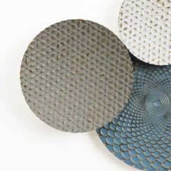 LuxenHome Metal Wall Art 47-Inch Large Wall Decor Hanging Sculptures Distressed Multi-Color Pastels Metal Accent Artwork Decorations Multicolored 14 LuxenHome Metal Wall Art 47-Inch Large Wall Decor Hanging Sculptures Distressed Multi-Color Pastels Metal Accent Artwork Decorations Multicolored -Garden GUEST 6d607d83 0b43 4049 8e6b f881e7c30c93