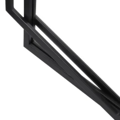 LuxenHome Black Metal Hexagon Frame Wall Accent Mirror For Bathroom & Vanity 17 LuxenHome Black Metal Hexagon Frame Wall Accent Mirror For Bathroom & Vanity -Garden GUEST 72961879 eb21 4578 8d57 a4def9605f5a