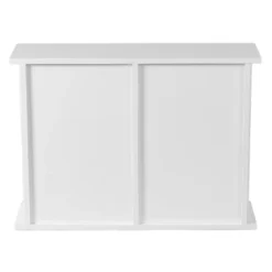LuxenHome Farmhouse White MDF Bathroom Wall Cabinet 18 LuxenHome Farmhouse White MDF Bathroom Wall Cabinet -Garden GUEST 73ec3f30 7147 4242 9c02 26c04aec3d71