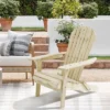 LuxenHome Unfinished Hemlock Wood Outdoor Adirondack Chair 1 LuxenHome Unfinished Hemlock Wood Outdoor Adirondack Chair -Garden GUEST 75e5403e ab4d 465c 8d27 b73c24e20feb
