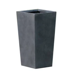 LuxenHome Square Tapered 18.5" H House Planters, Indoor & Outdoor Gray 31 LuxenHome Square Tapered 18.5" H House Planters, Indoor & Outdoor Gray -Garden GUEST 77308fcb 0a09 4393 b301 d88e842b6bb2