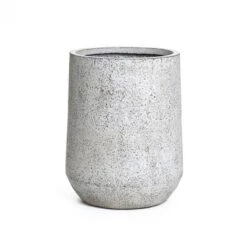 LuxenHome Tapered Concrete-Look Planter – Decorative MgO Pot For Garden Or Home -Garden GUEST 7c039305 85a1 41c1 aa39 3db90b64ce8b