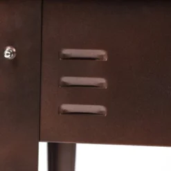 LuxenHome 50" W Brown Metal Rectangular Raised Garden Planter 21 LuxenHome 50" W Brown Metal Rectangular Raised Garden Planter -Garden GUEST 7e3c2d24 9320 49fe b6c7 ff40f3e3f5bd