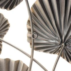 LuxenHome Gold Palm Leaf Metal Ornamental Wall Decor Wall Art -Garden GUEST 84eb8fbb ced3 4961 af02 98dd955a0290