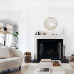 LuxenHome Gold Metal Abstract Swirl Round Wall Decor -Garden GUEST 86ef178b 898e 4a44 aee8 b4b1a29bfad8