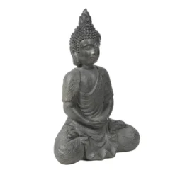 LuxenHome 21.75" Gray MgO Meditating Buddha Garden Statue 14 LuxenHome 21.75" Gray MgO Meditating Buddha Garden Statue -Garden GUEST 8b129ecf 0777 4b3b b2a4 92d24a31c4b5