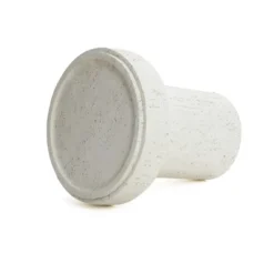 LuxenHome Off White MgO Round 18.5-Inch Tall Side Table, Indoor And Outdoor Off-White -Garden GUEST 8b327083 b489 40ec b6f7 539323f5db03