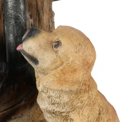 LuxenHome Resin Puppies And Water Pump Outdoor Fountain With LED Light 18 LuxenHome Resin Puppies And Water Pump Outdoor Fountain With LED Light -Garden GUEST 8c50e421 eeba 4e93 af88 87cfff2f3322