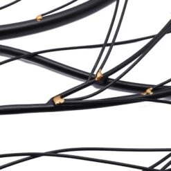 LuxenHome Black Metal Branch Wall Art Home Decor -Garden GUEST 9161dd21 ed10 4a32 aa8c 6a8b3fc0469a