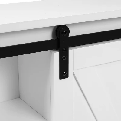 LuxenHome Farmhouse White MDF Bathroom Wall Cabinet 11 LuxenHome Farmhouse White MDF Bathroom Wall Cabinet - Image 9