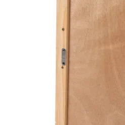 LuxenHome Farmhouse White Wood 2-Door Accent Storage Cabinet. -Garden GUEST 92cdf8cc 1147 49d7 858a cf2a007da8b7