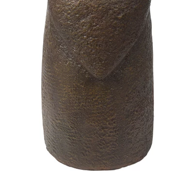 LuxenHome 28.75" Brown MgO Elf Gnome Garden Statue 7 LuxenHome 28.75" Brown MgO Elf Gnome Garden Statue - Image 5