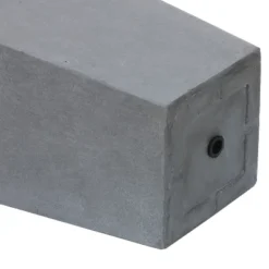 LuxenHome Square Tapered 24.2" Tall Planter White 25 LuxenHome Square Tapered 24.2" Tall Planter White -Garden GUEST 97698701 41ca 40e9 944d dd685ad84713