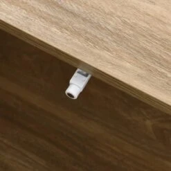 LuxenHome Mid-Century Modern Coffee Table, Wave Design Wood Table With Metal Legs, Drawer & Shelf, Farmhouse Accent Table For Living Room Brown 14 LuxenHome Mid-Century Modern Coffee Table, Wave Design Wood Table With Metal Legs, Drawer & Shelf, Farmhouse Accent Table For Living Room Brown -Garden GUEST 99f56322 99f6 479c 82ea 56f4ea941e2c