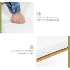 LuxenHome Outdoor Acacia Wood Coffee Table And Loveseat With Cushions 14 LuxenHome Outdoor Acacia Wood Coffee Table And Loveseat With Cushions -Garden GUEST 9b96d853 343a 4bb3 8850 31afef541c25