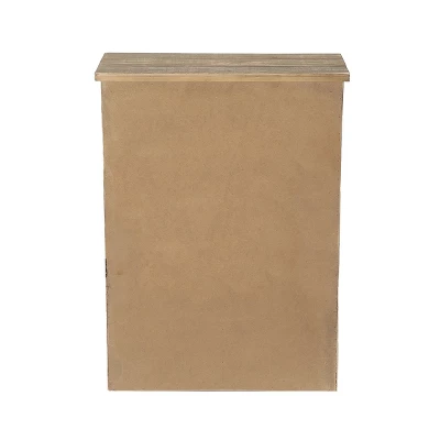 LuxenHome Rustic Wood Sliding Barn Door Storage Cabinet. 14 LuxenHome Rustic Wood Sliding Barn Door Storage Cabinet. - Image 12