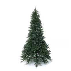 LuxenHome 7.5Ft Pre-Lit Green Slender Artificial Fir Christmas Tree With Metal Stand 18 LuxenHome 7.5Ft Pre-Lit Green Slender Artificial Fir Christmas Tree With Metal Stand -Garden GUEST a826851e fad8 4bd1 93aa 8a1fac7c385c