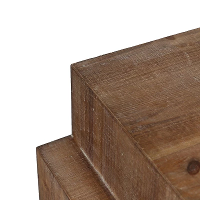 LuxenHome 4-Drawer 33" H X 18.9" W Wood Accent Chest. 6 LuxenHome 4-Drawer 33" H X 18.9" W Wood Accent Chest. - Image 4