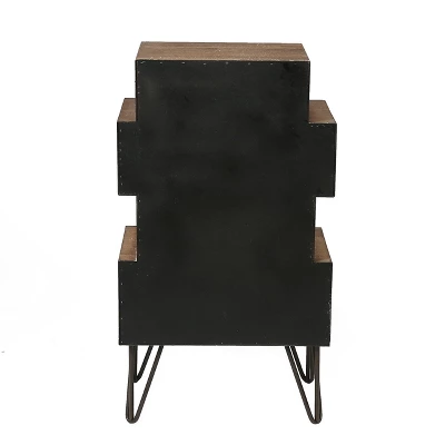 LuxenHome 4-Drawer 33" H X 18.9" W Wood Accent Chest. 4 LuxenHome 4-Drawer 33" H X 18.9" W Wood Accent Chest. - Image 2